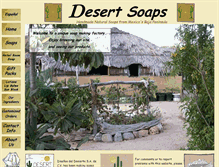 Tablet Screenshot of desertsoaps.com